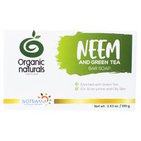 Organic Naturals Neem and Green Tea Bar Soap